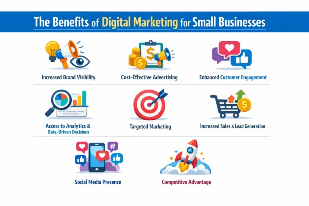 Benefits of Digital Marketing for Small Businesses