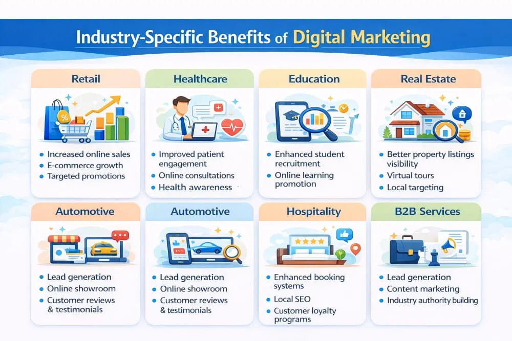 Industry-Specific Benefits of Digital Marketing