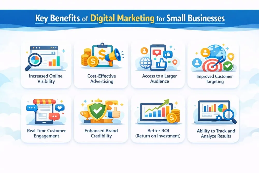 Key Benefits of Digital Marketing for Small Businesses