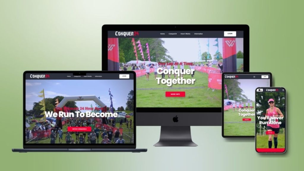 conquer24 mockup