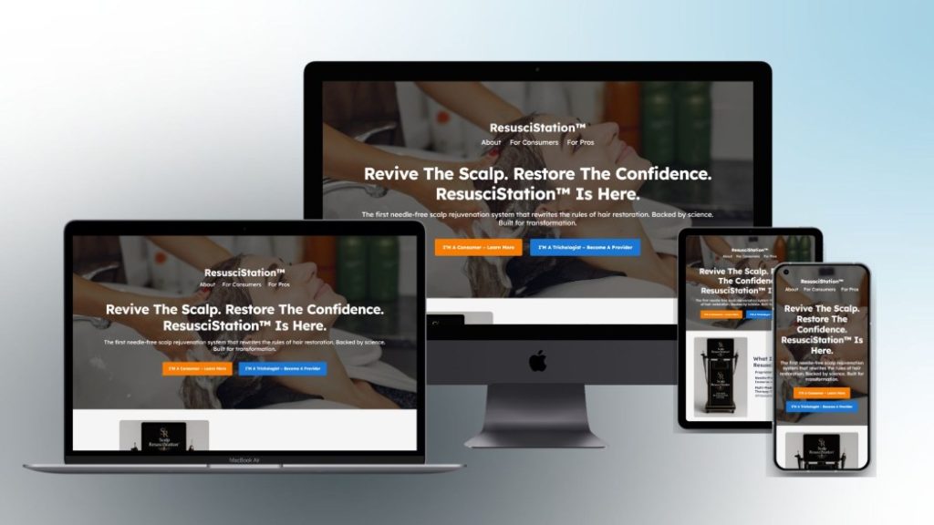 ResusciStation mockup