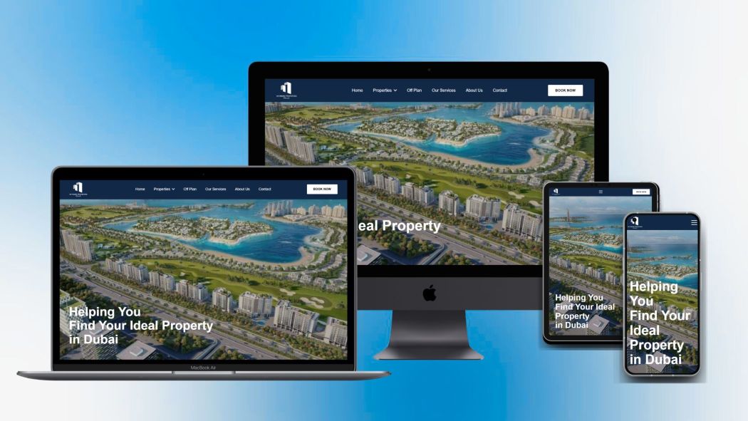 Skyward Properties mockup