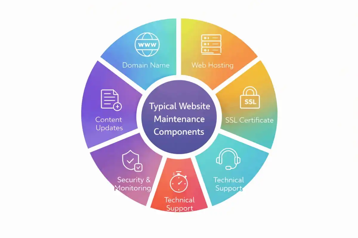 Typical Website Maintenance Components 