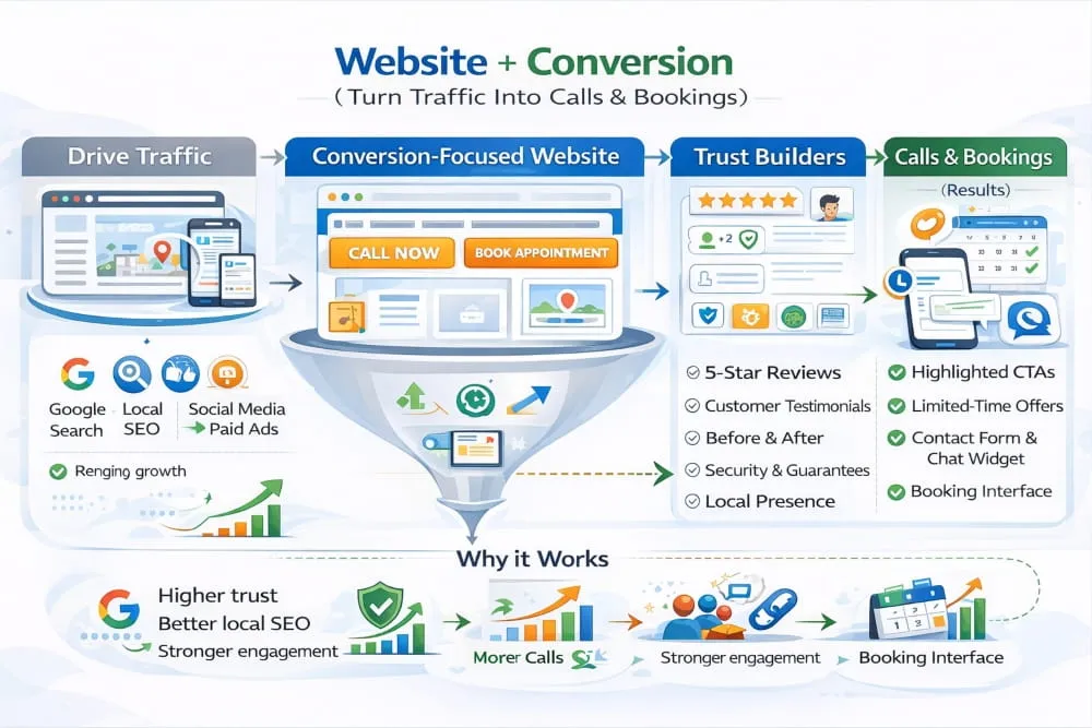 Conversion For local businesses