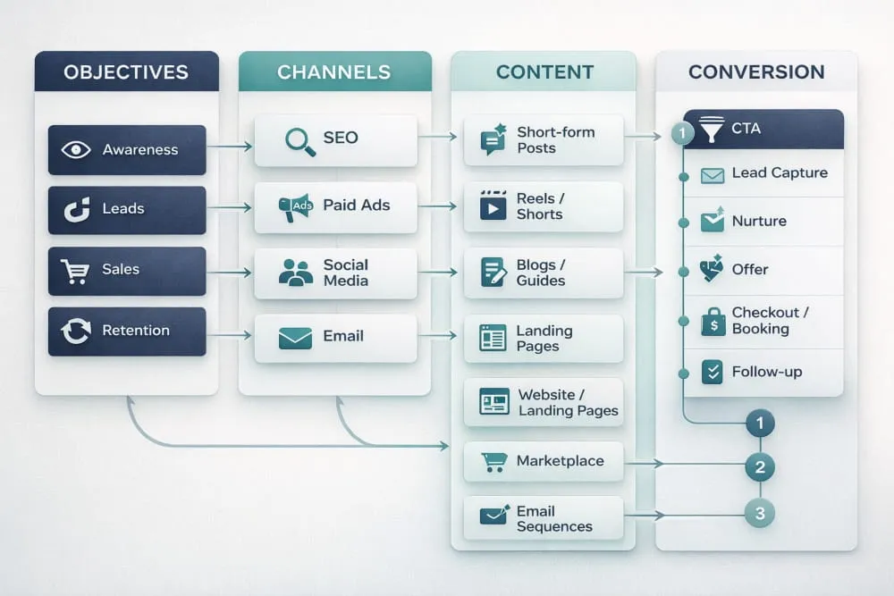 Digital Marketing Strategy With Business Objectives