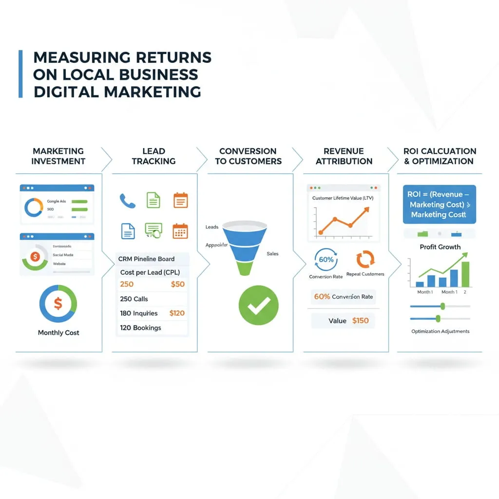 Measuring Returns on Local Business Digital Marketing