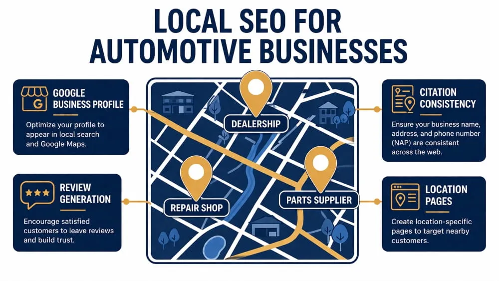 Local SEO Strategies for Automotive Businesses