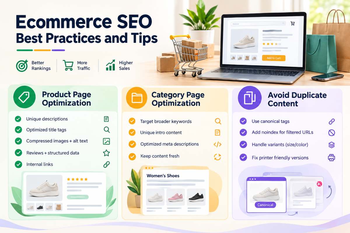 Ecommerce SEO Best Practices and Tips