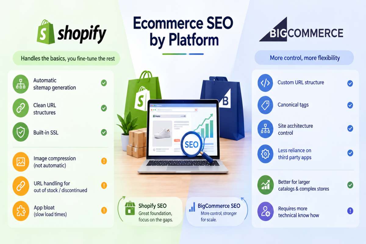 Ecommerce SEO by Platform