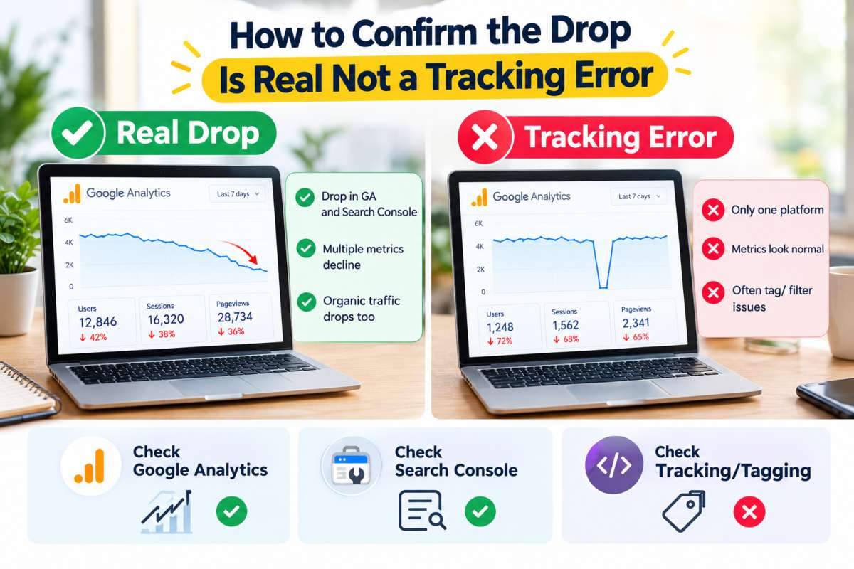 How to Confirm the Drop Is Real