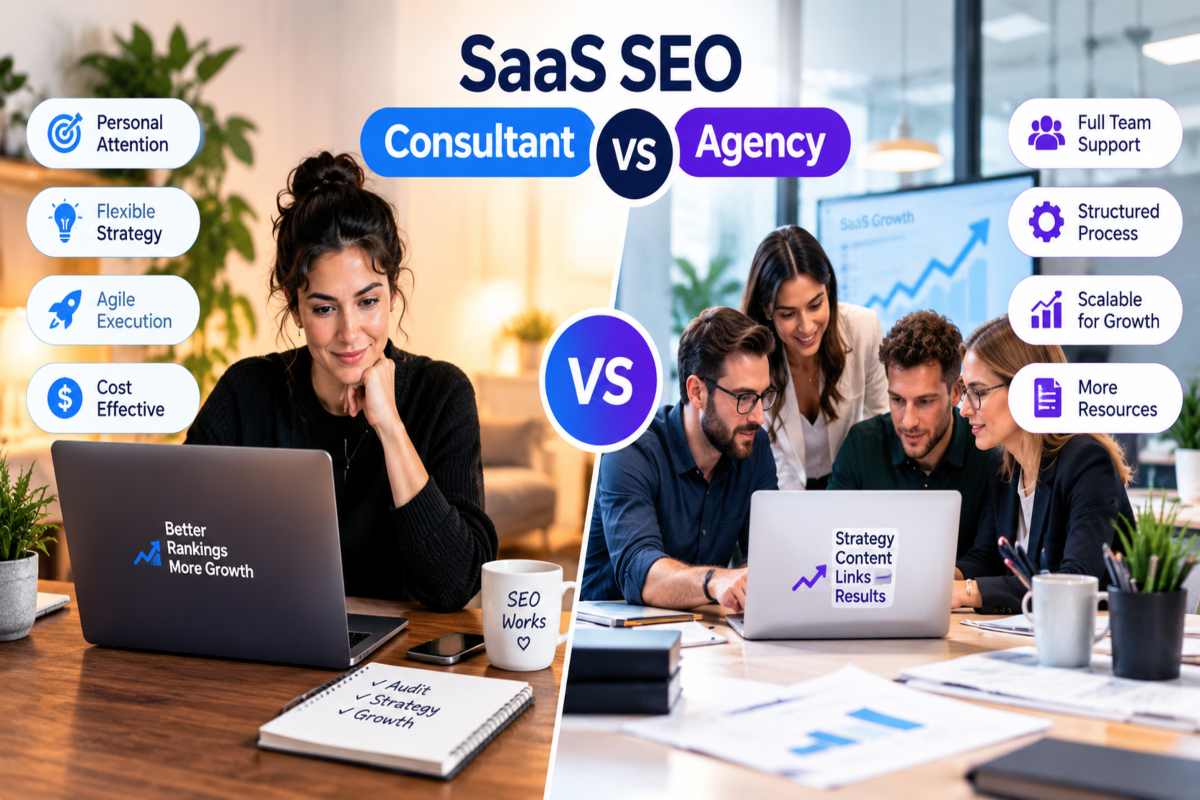 SaaS SEO Consultant vs Agency