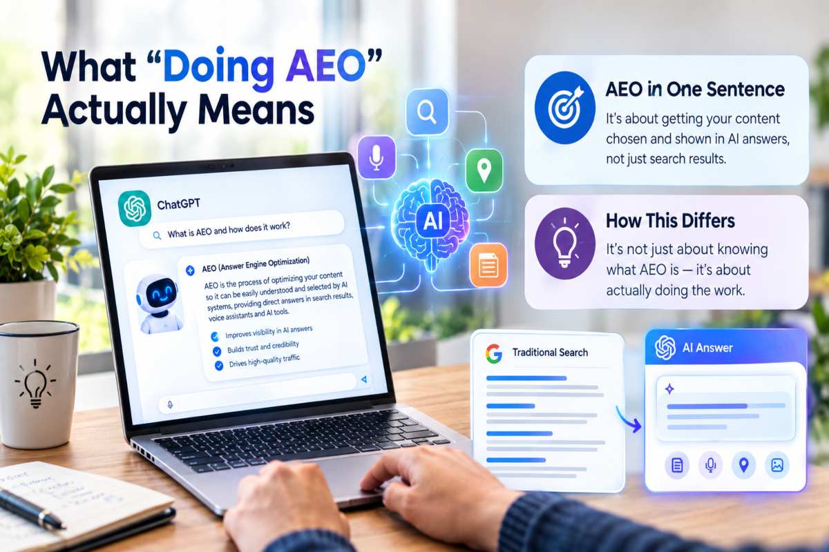 What Doing AEO Actually Means