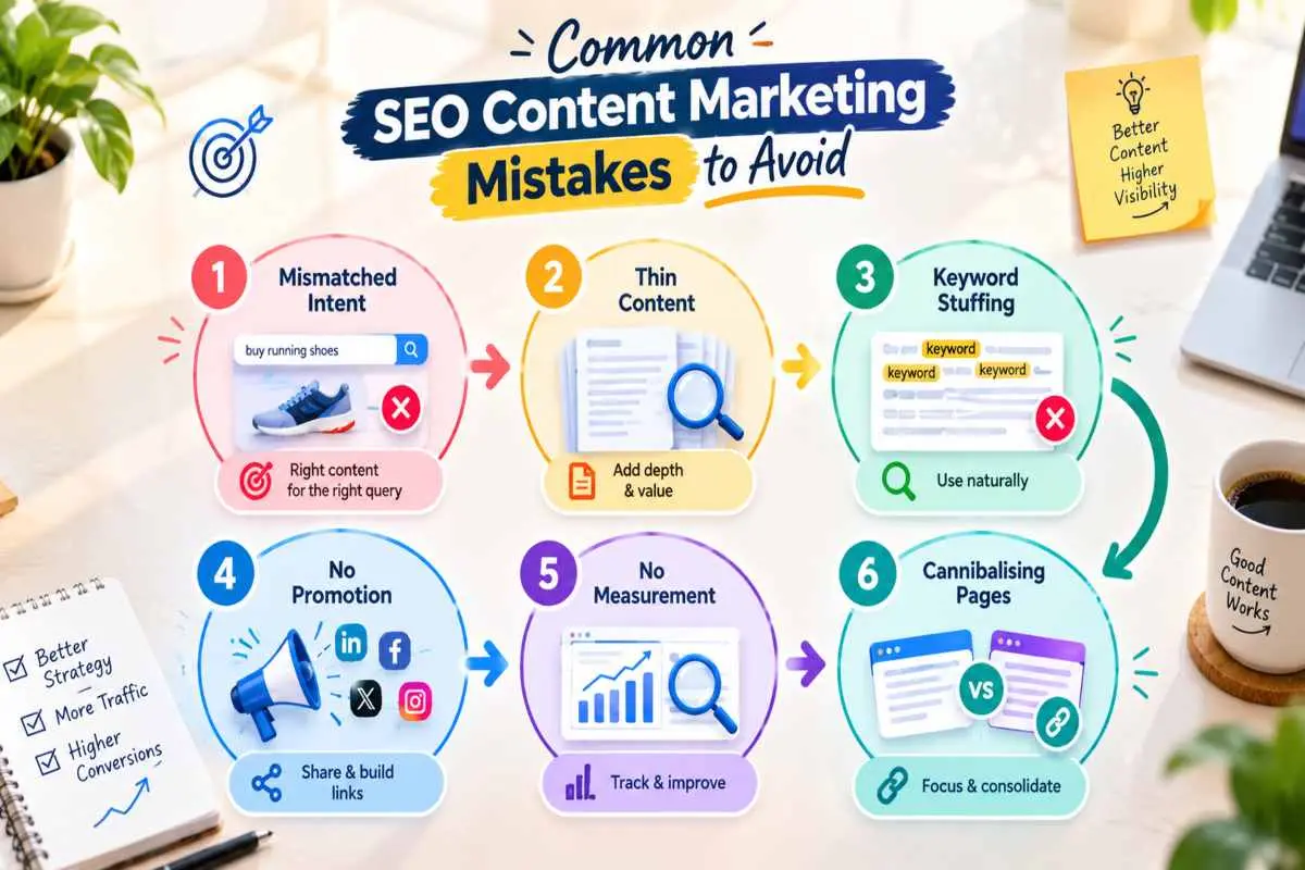 Common SEO Content Marketing Mistakes