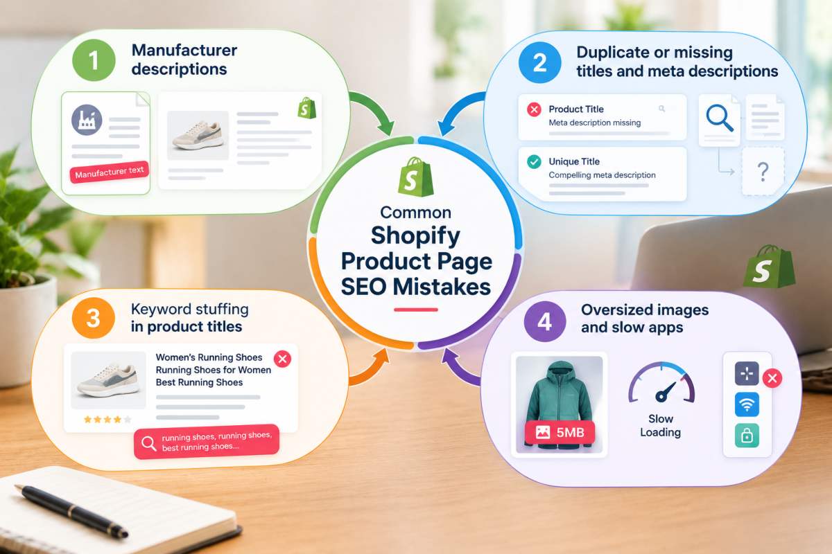 Common Shopify Product Page SEO Mistakes