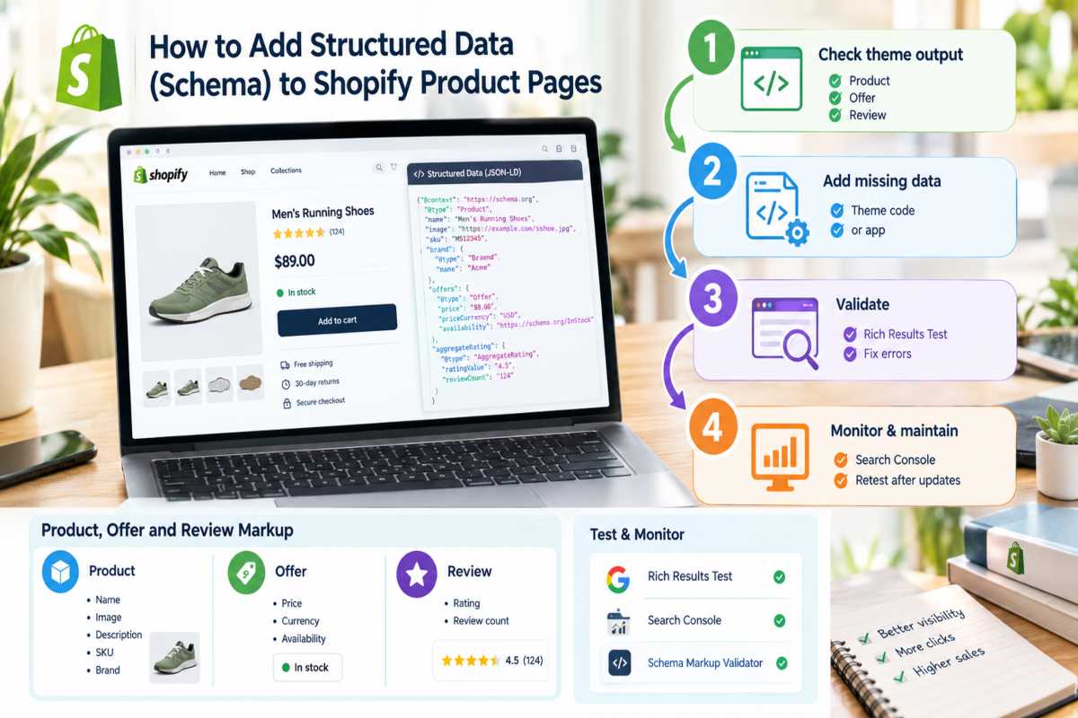 How to Add Structured Data Schema to Shopify Product Pages