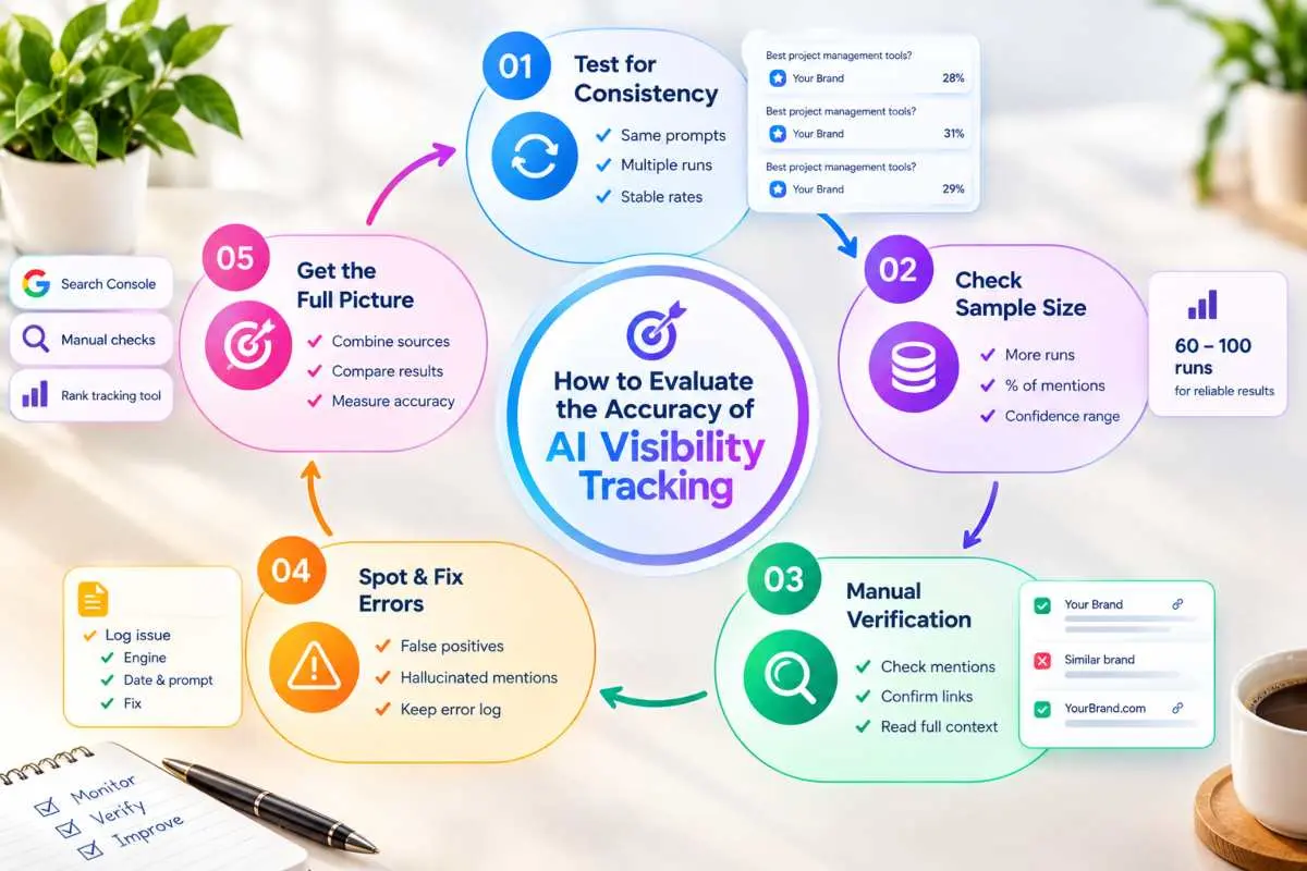 How to Evaluate the Accuracy of AI Visibility Tracking
