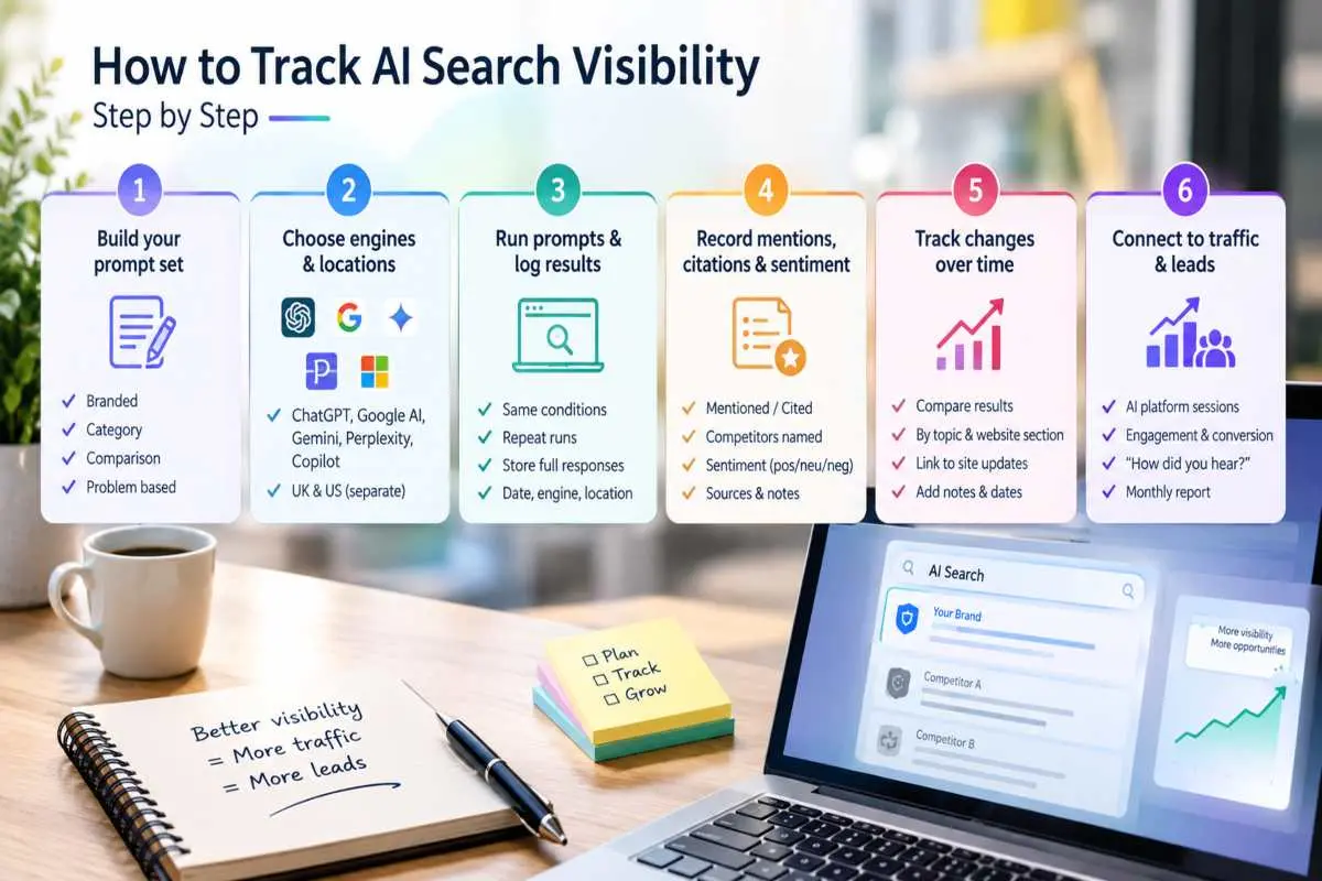 How to Track Brand Visibility in AI Mode Step by Step