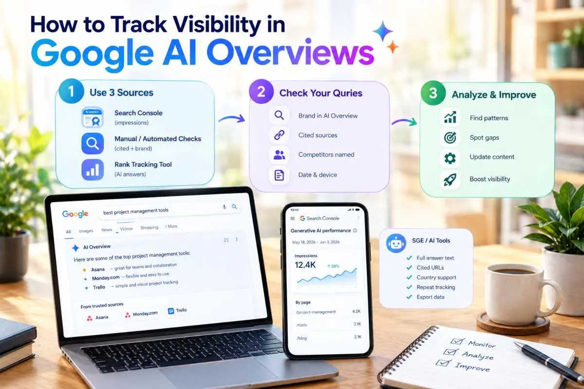 How to Track Visibility in Google AI Overviews