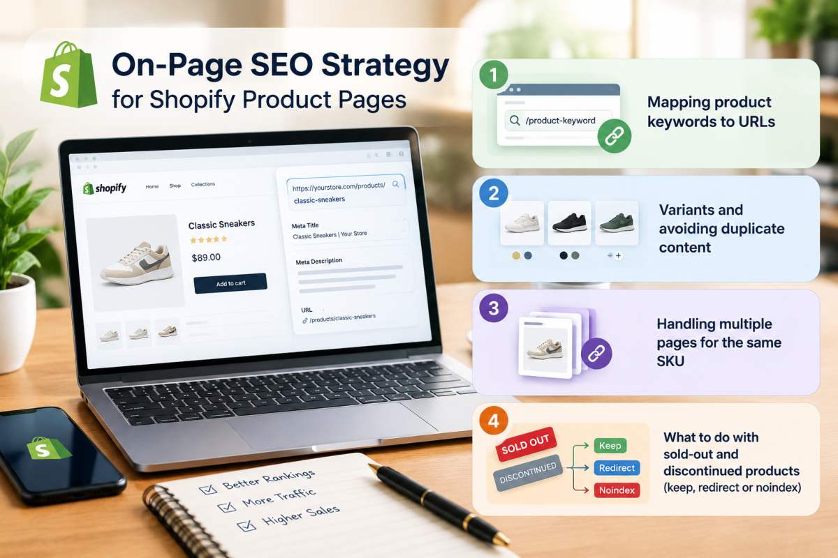 On Page SEO Strategy for Shopify Product Pages