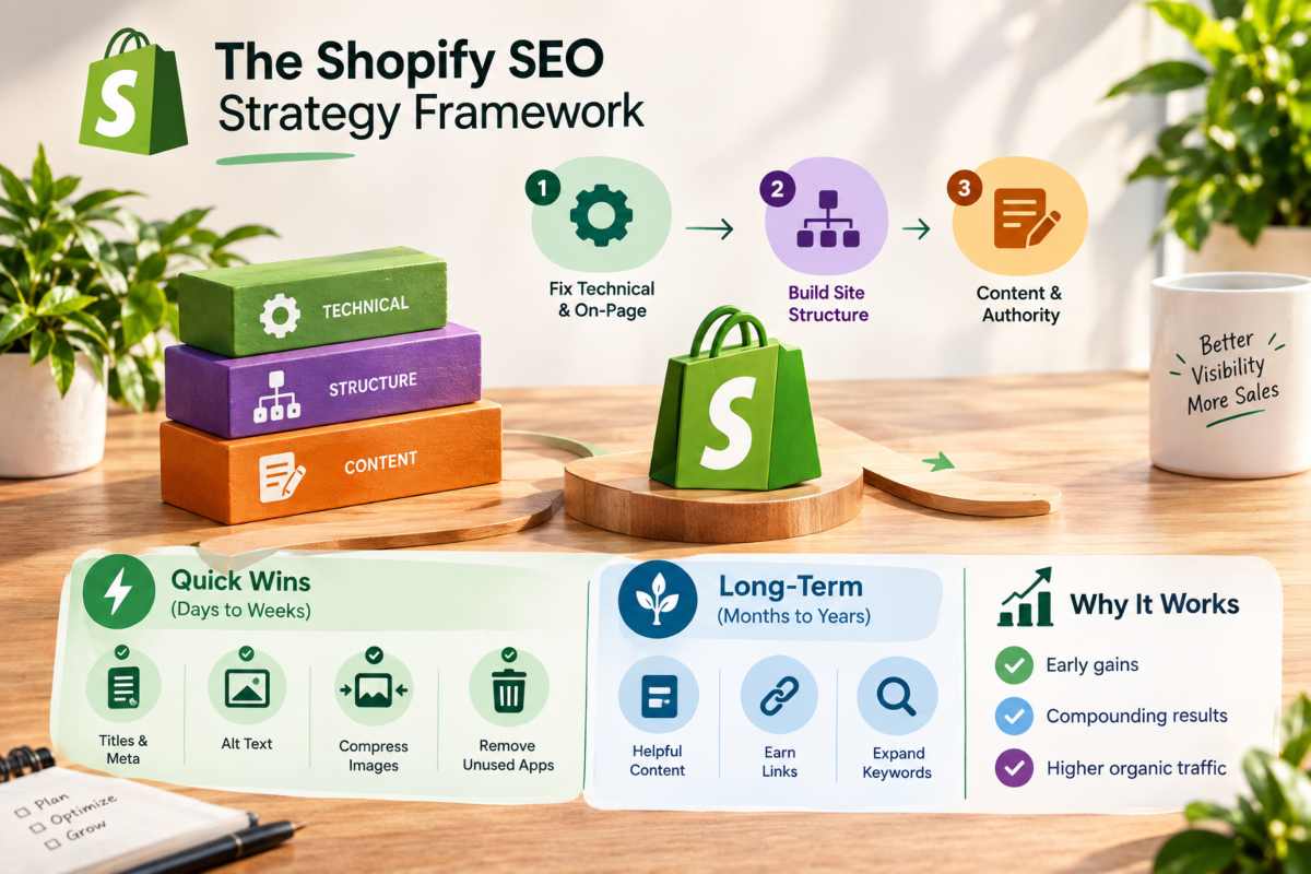 Shopify SEO Strategy Framework