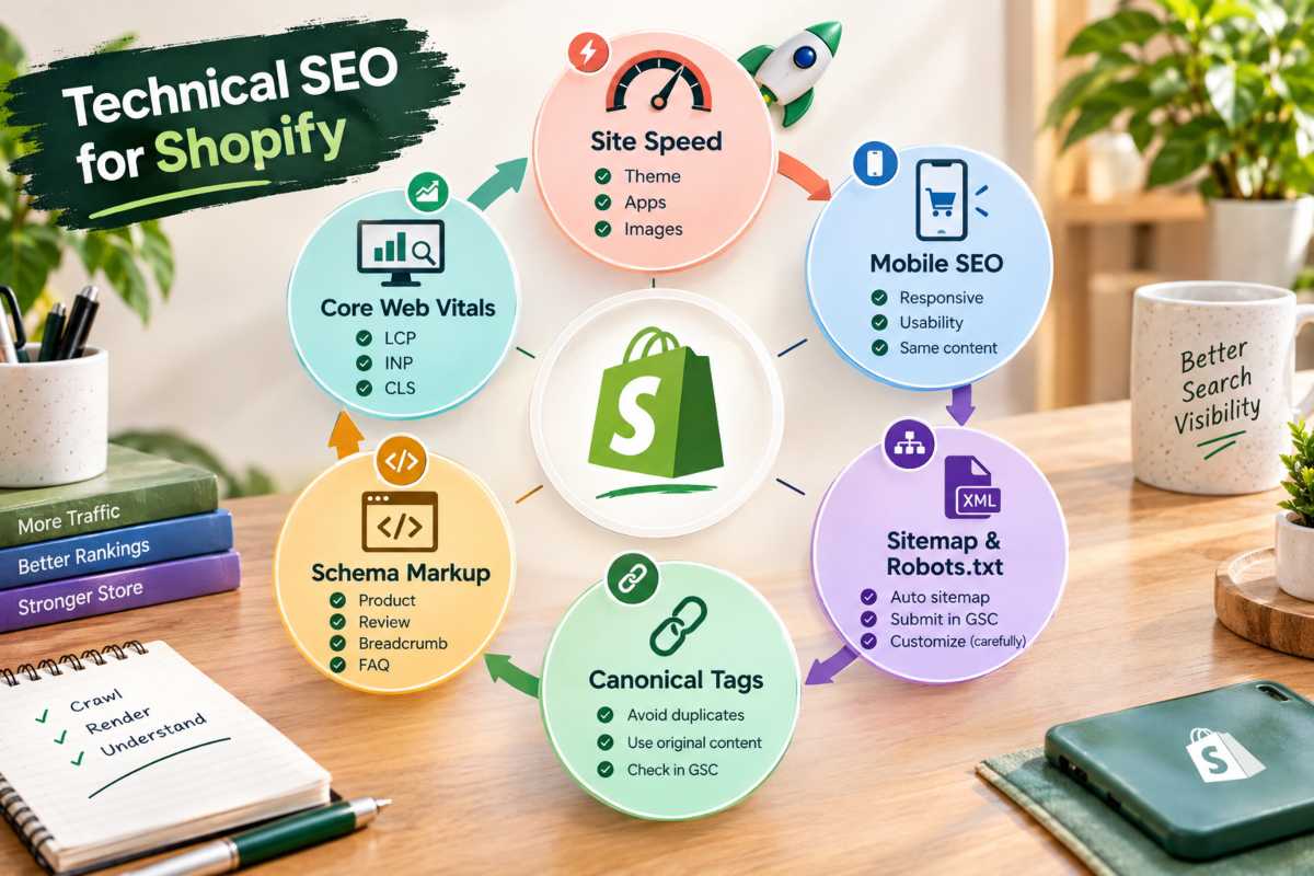 Technical SEO for Shopify